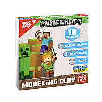 Пластилін Yes Minecraft 10 кольорів 200 г