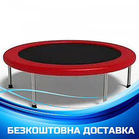 Дитячий батут Tilly BT-RJ-0032 (діаметр 122 см, навантаження 90 кг) Червоний | Батут для дому