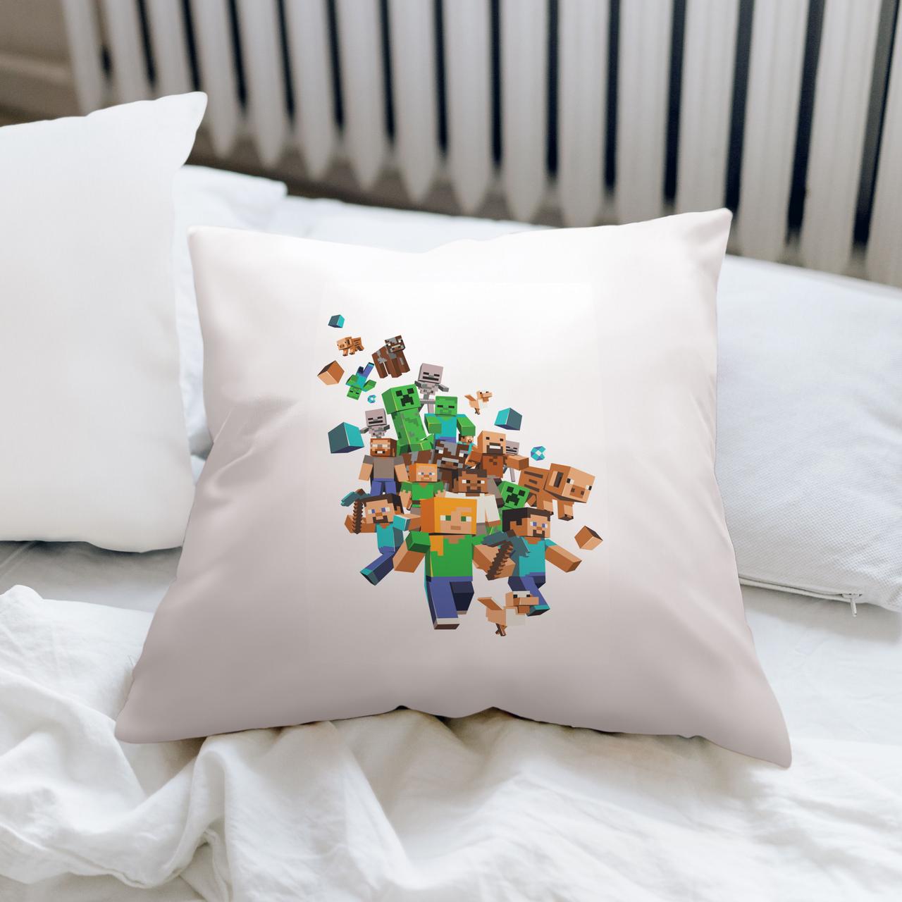 Подушка з принтом "Minecraft / Майнкрафт" №9, фото 1