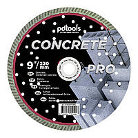 Круг алмазный отрезной 230 CONCRETE PRO TURBO для ручного инструмента