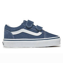 Дитячі кеди низькі Vans Uy Old Skool V VN000VHEAHU1 Vintage Indigo 30 розмір Синій