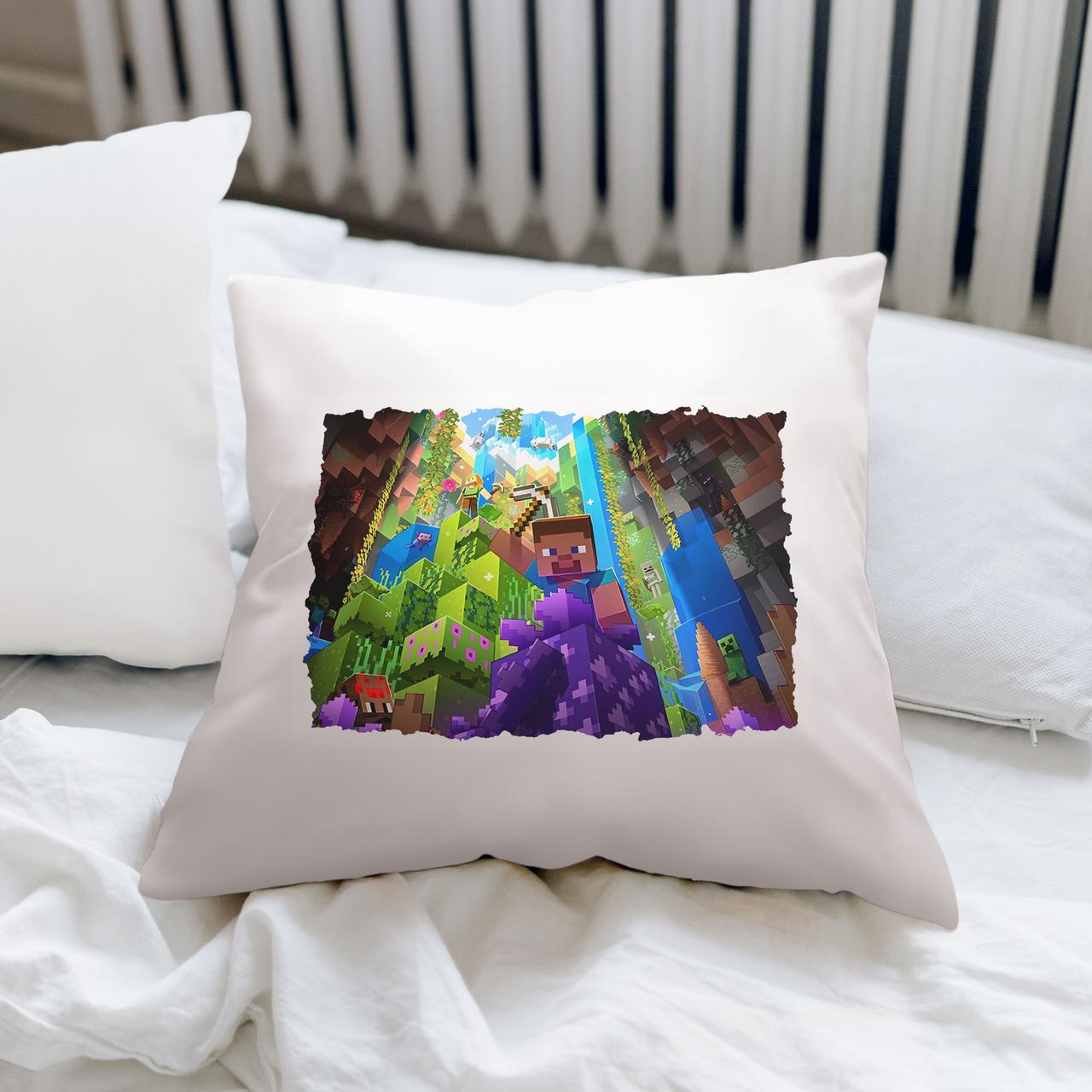 Подушка з принтом "Minecraft / Майнкрафт" №14, фото 1