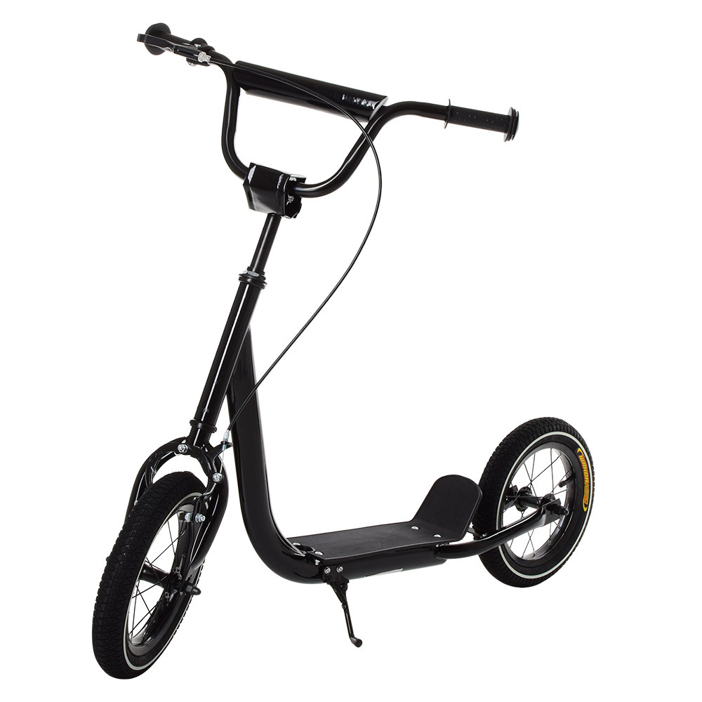 Самокат міського iTrike SR 2-046-B ручне гальмо, великі гумові колеса, фото 1