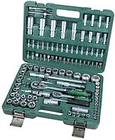 Набір головок і насадок 108 од. "Grad" 1/2" & 1/4" (6004275)