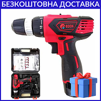 Шуруповерт аккумуляторный Edon AD-12CA