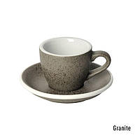 Чашка Loveramics Egg Granite 80 мл із блюдцем