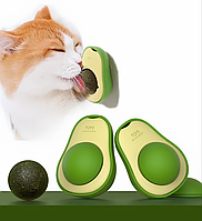 Іграшка з м'ятою "Авокадо" для котів та кішок