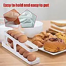 Підставка-органайзер для зберігання яєць у холодильник, фото 6