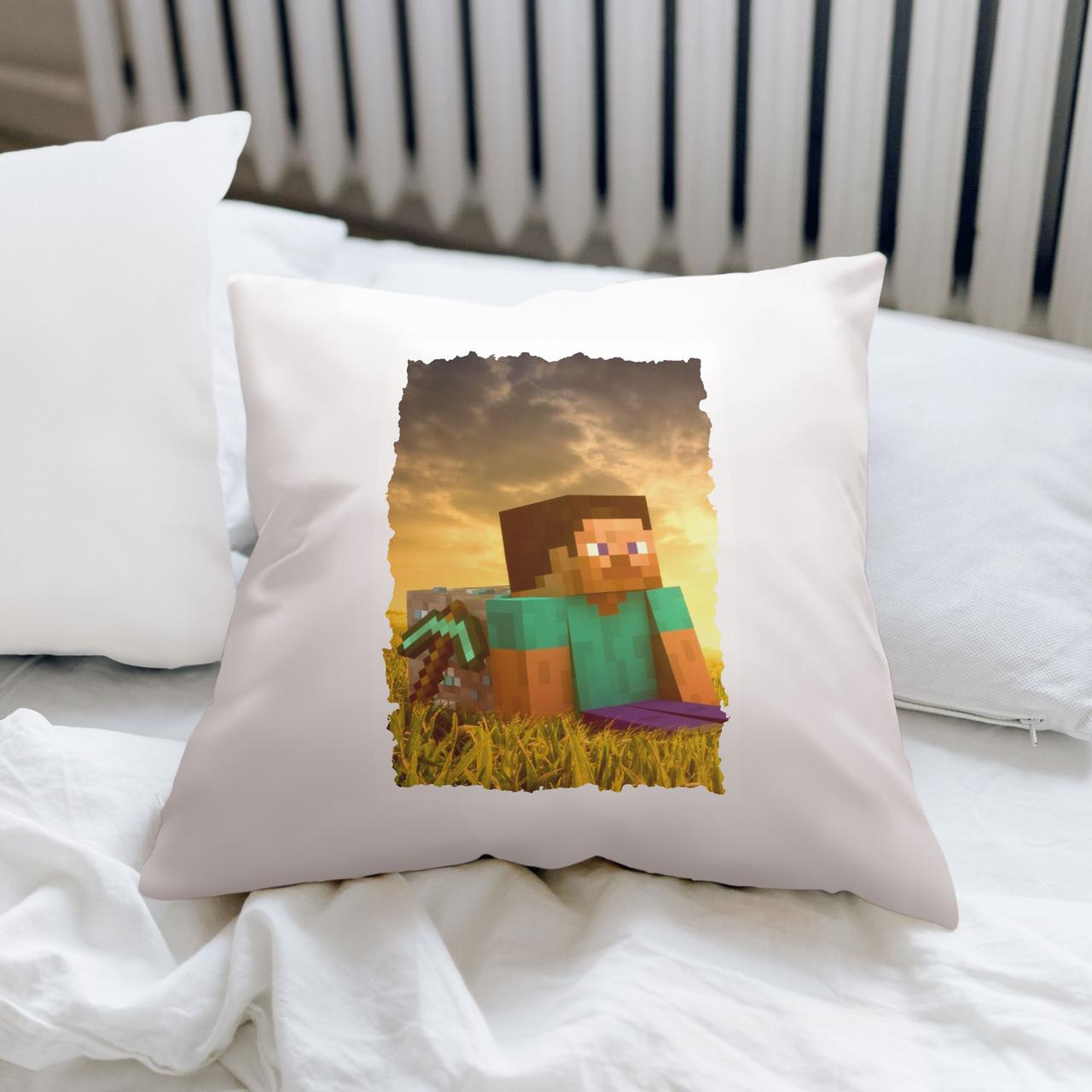 Подушка з принтом "Minecraft / Майнкрафт" №18, фото 1