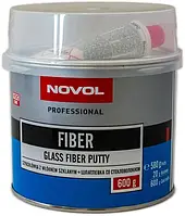 Шпаклівка скловолокно 600г NOVOL FIBER