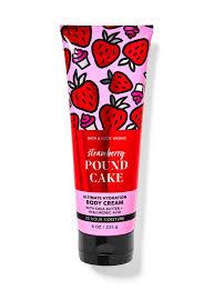 Крем для тіла Strawberry Pound Cake Bath and Body Works