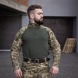 Військовий костюм Hawk Tornado (сорочка Ubacs(Убакс) з налокітниками+штани з наколінниками) піксель Rip-Stop, фото 4