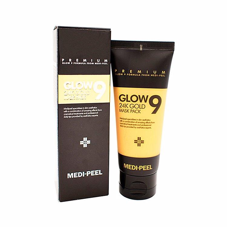 Маска-плівка з екстрактом золота Medi-Peel Glow 9 24K Gold Mask Pack 100 мл
