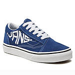 Дитячі кеди низькі Vans Old Skool VN0A7Q5F7WM1 30 розмір Синій, фото 4