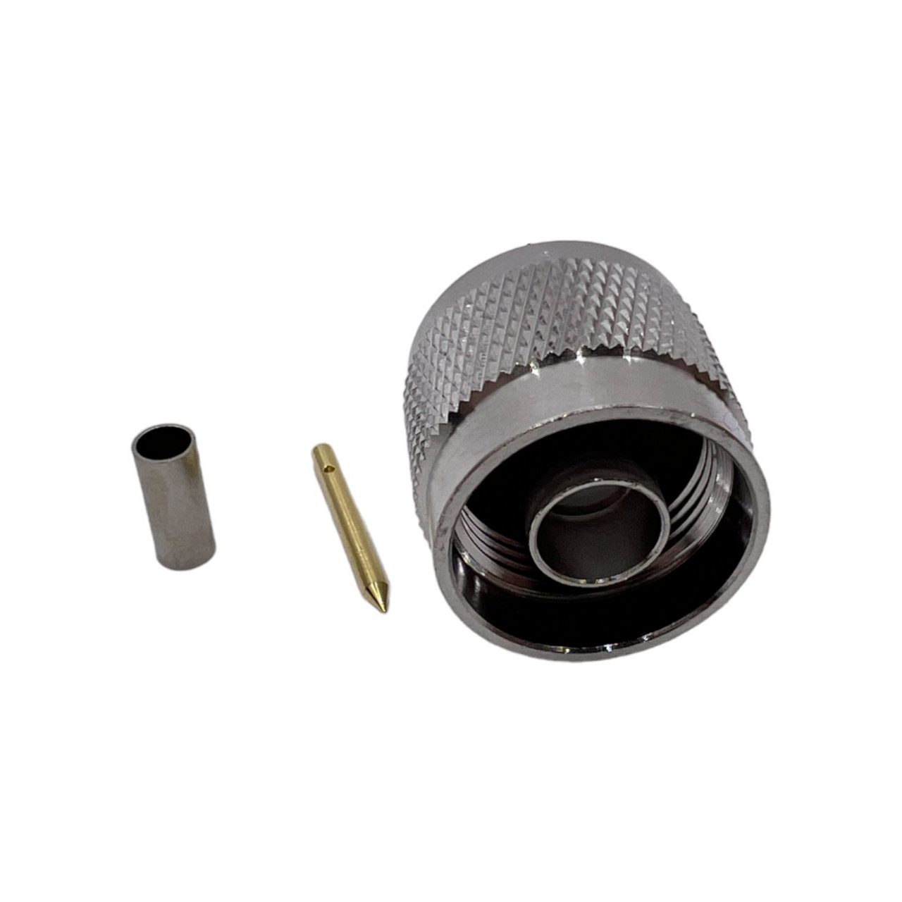 Роз'єм N-Type-Male на кабель RG316 під обтиск, фото 1