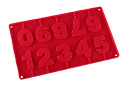 Форма силіконова для цукерок Цифри великі