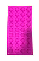 Форма силіконова Півсфера 36 шт на планшеті