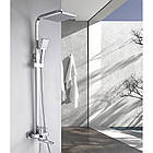 Душова система універсальна Lidz Wawel 1030 на три споживачі (з виливом) (k35) LDWAW1030CRM45391 Chrome, фото 6