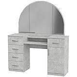 Трюмо-5 Дуб крафт золотой Компаніт (140х42х170 см), фото 10