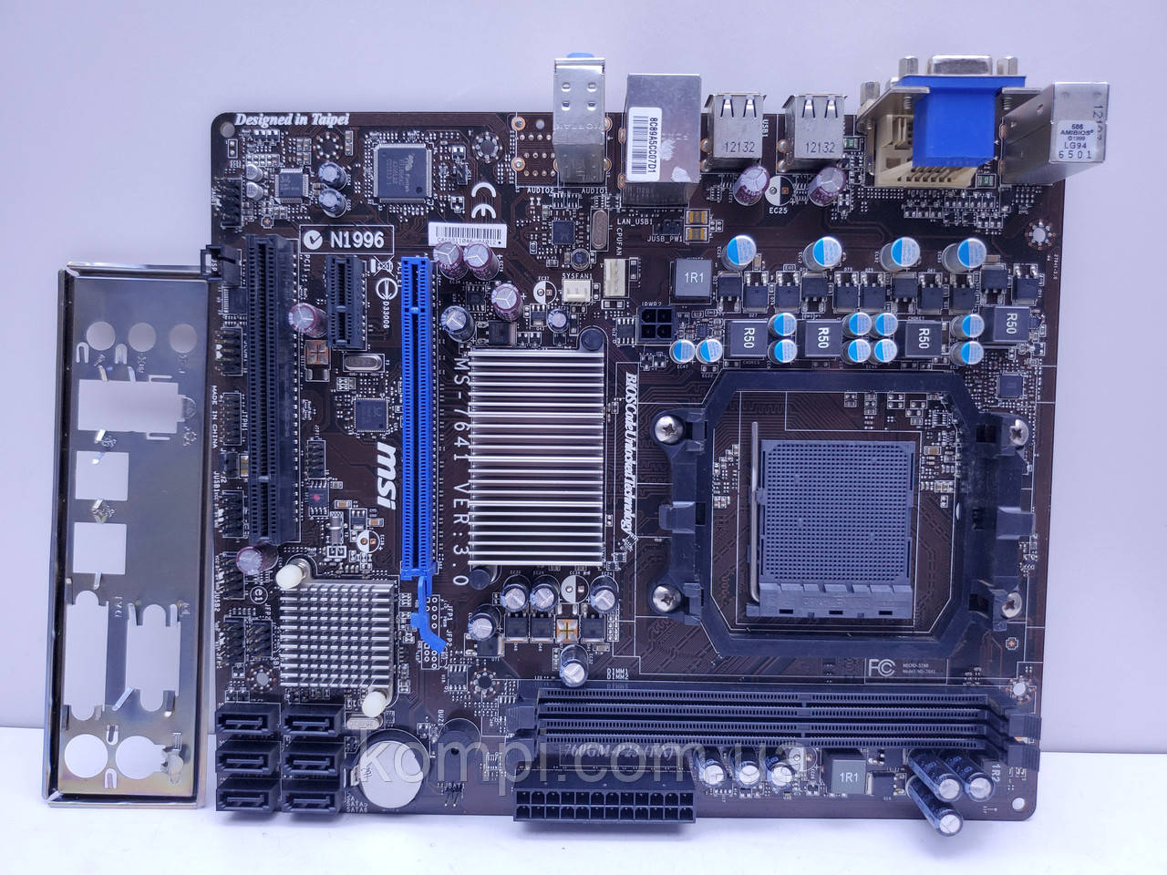 Материнська плата sAM3+ MSI 760GM-P23(FX) (Socket AM3+,DDR3,AMD FX,б/у)