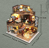 Румбокс Будинок в англійському стилі Інтер'єрний конструктор DIY House M2132, фото 3