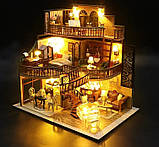 Румбокс Будинок в англійському стилі Інтер'єрний конструктор DIY House M2132, фото 2