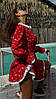Ніжна жіноча сукня з пишною спідницею квітковий принт Smm9030, фото 2