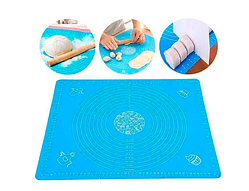 Килимок силіконовий для розкачування і випічки 70х70 см з розміткою