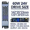 Драйвер LED 24 В 60 Вт для світлодіодної стрічки, блок живлення HB-60W-24V, фото 2