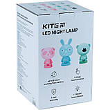 Світильник-нічник LED з акумулятором Bear Kite K24-490-2-2, рожевий, фото 5