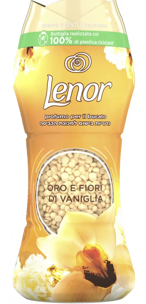 Ароматизатор для білизни Lenor Золота орхідея та ваніль гранули 210 г