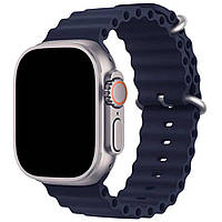 Ремінець XOKO Ultra для Apple Watch 42/44/45/49мм Navy Blue