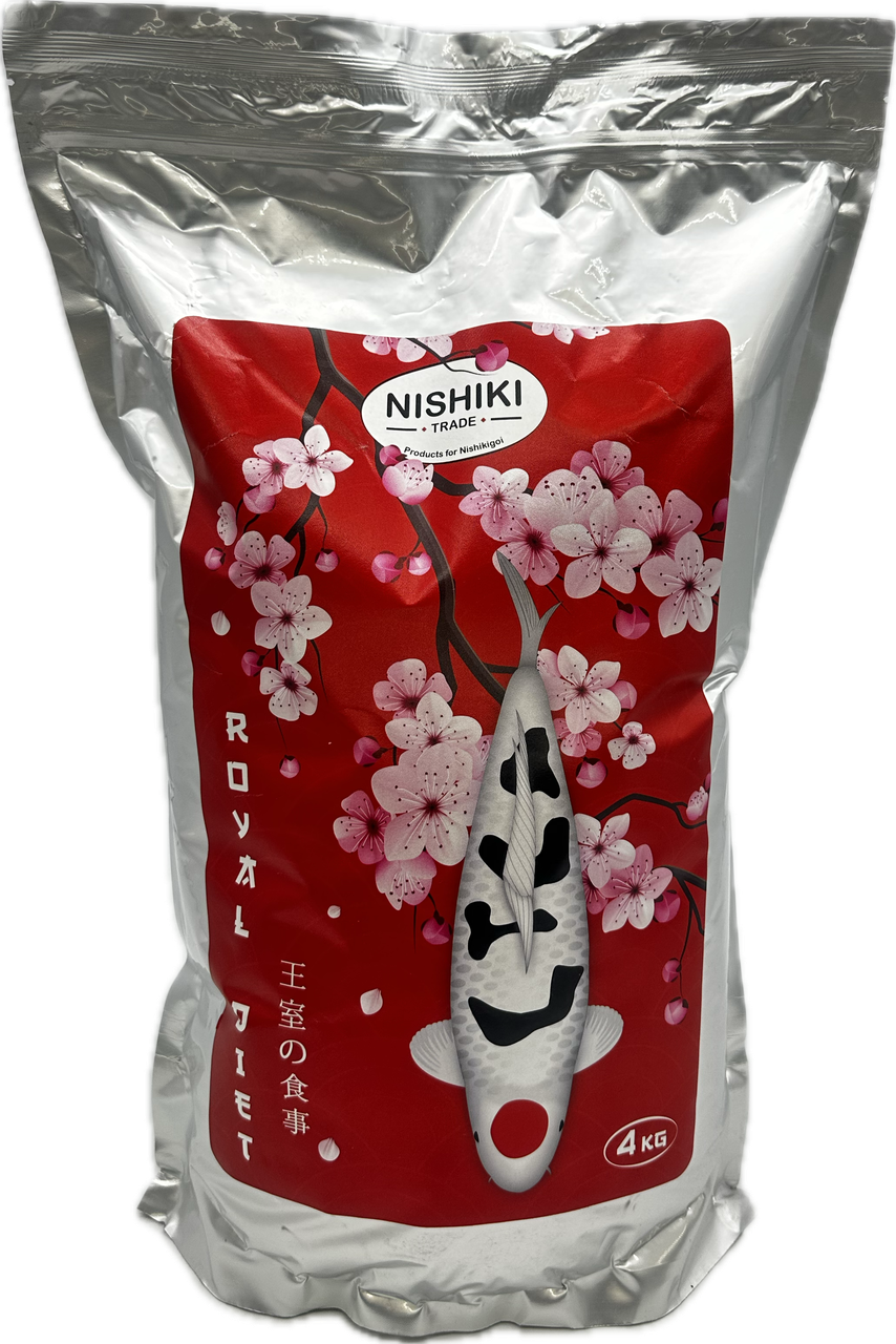 Корм для ставкових риб NISHIKI ROYAL DIET 3.0 mm в упаковці 4 кг