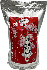 Корм для ставкових риб NISHIKI ROYAL DIET 3.0 mm в упаковці 4 кг