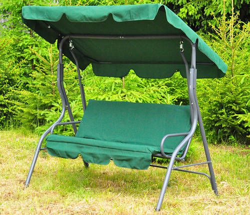 Садова 3-місна гойдалка Avko Relax Green ARSC18603, фото 1