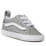 Дитячі кеди низькі Vans In Old Skool Crib VN0A3U8KX1K1 18 розмір Сріблястий, фото 3