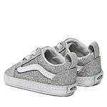 Дитячі кеди низькі Vans In Old Skool Crib VN0A3U8KX1K1 18 розмір Сріблястий, фото 6