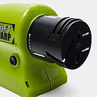 Точилка для ножів та ножиць 2в1, Knife Sharpener + Подарунок Відкривалка для банок / Універсальна ножі, фото 5