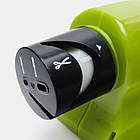 Точилка для ножів та ножиць 2в1, Knife Sharpener + Подарунок Відкривалка для банок / Універсальна ножі, фото 4