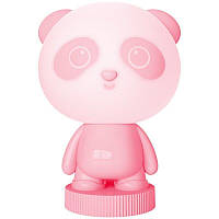 Світильник-нічник LED з акумулятором Panda Kite K24-490-3-2, рожевий