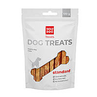 Ласощі Waudog Treats курячі в'ялені полоси для собак, 100г