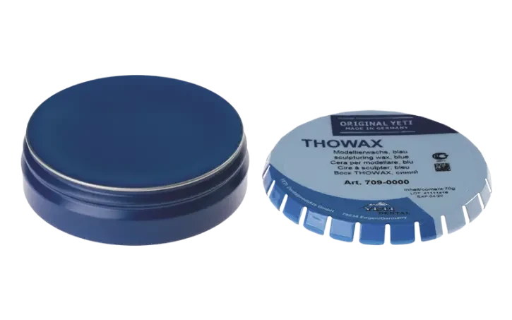 Моделювальний (зуботехнічний) віск, синій напівпрозорий. Yeti Dental THOWAX (Товакс), 70 г