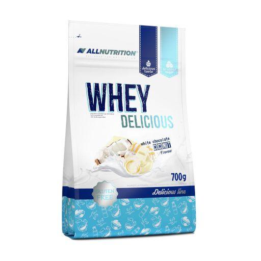 Сироватковий протеїн Whey Delicious White chocolate cocount Allnutrition, 700 г
