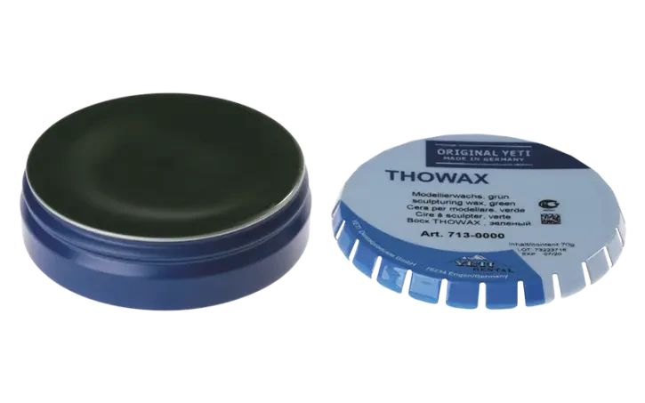 Моделювальний (зуботехнічний) віск, зелений напівпрозорий. Yeti Dental THOWAX (Товакс), 70 г