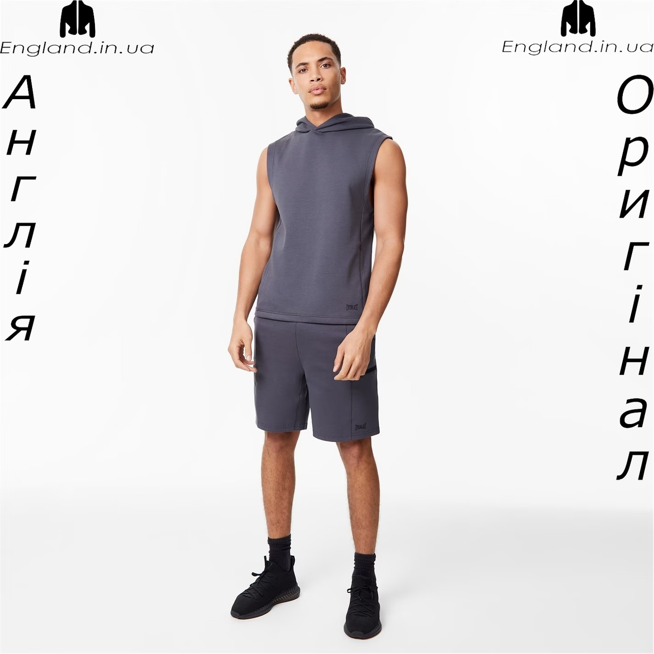 Кофта худі чоловіча Everlast (Еверласт) з Англії - для бігу і тренувань