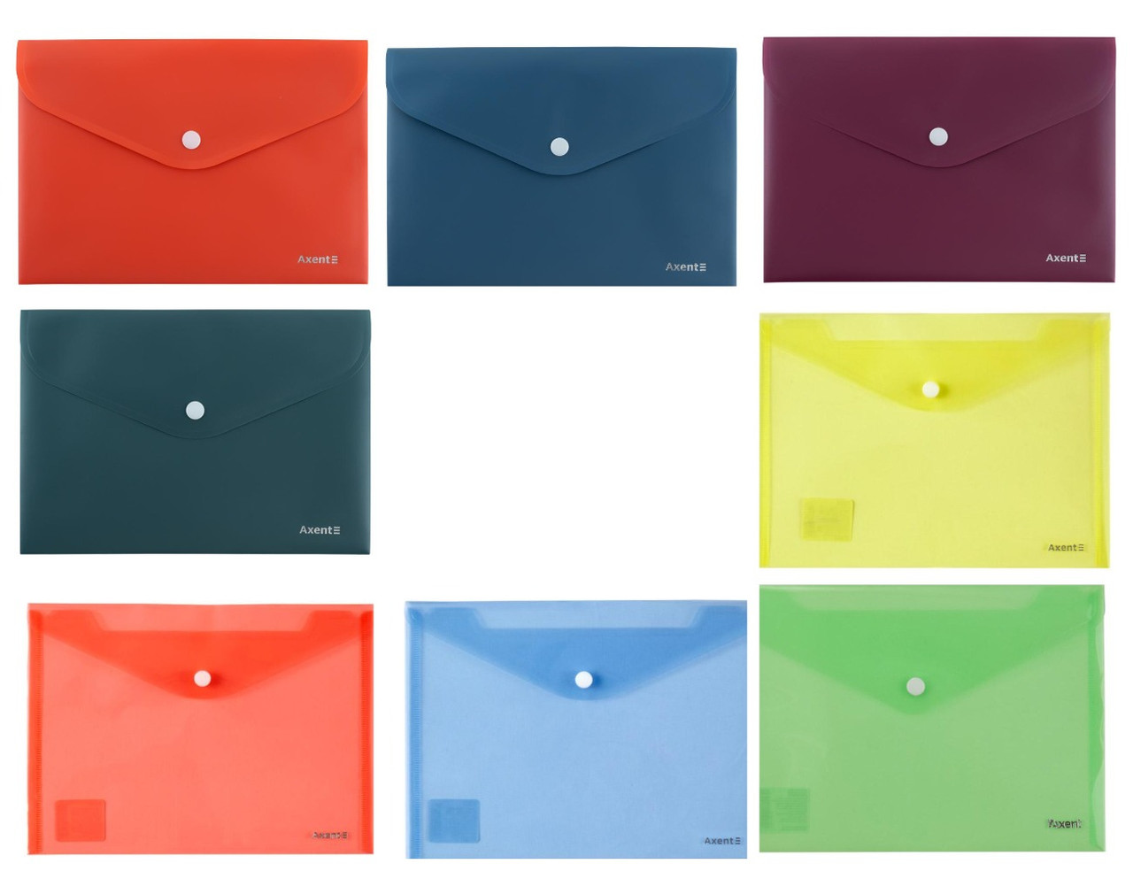 Папка на кнопці А-5 Axent 1522 mix