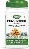 Пажитник Nature's Way Fenugreek Seed 100 Veg Caps фенугрек