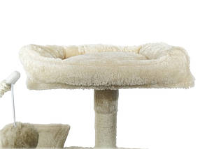 Кігтеточка, будиночок, дряпка для кішок Avko CatTree 1063 Beige, фото 6