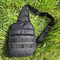 Тактический мессенджер | Тактическая сумка на грудь | Мужские сумки через плечо | Сумка SN-540 кобура skr