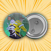 Значок Аніме Cyberpunk Edgerunners / Кіберпанк Ті, що біжать по краю 014